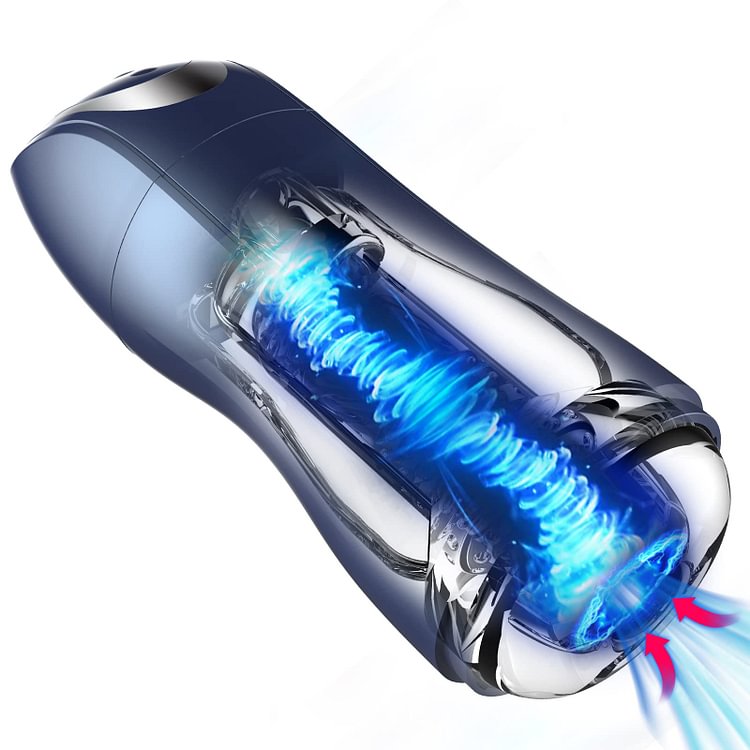 With 5 Powerful Vacuum Suction 7 Vibrating Modes Automatic Male Masturbator Cup