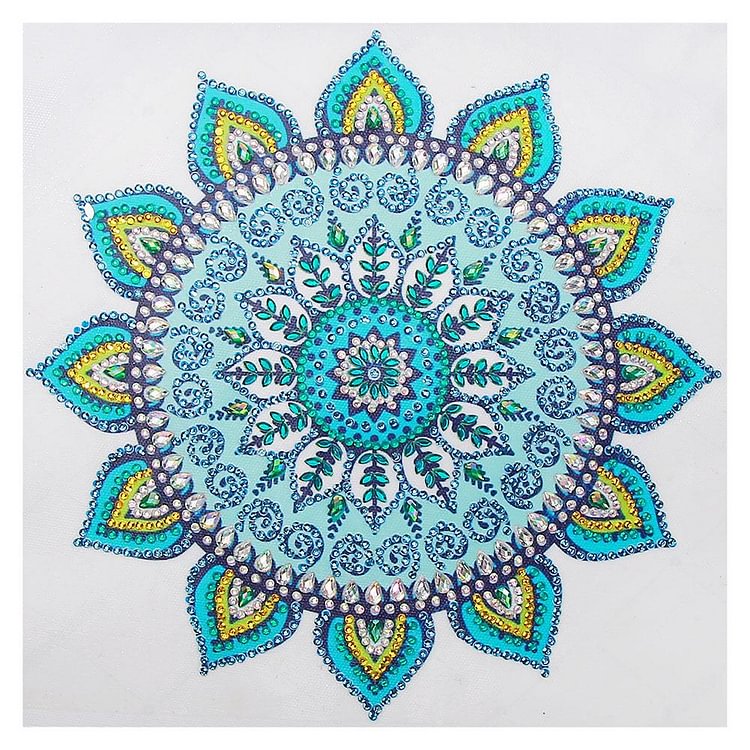 Mandala Special Drill Diamond Painting 30X30CM(Canvas)-gbfke