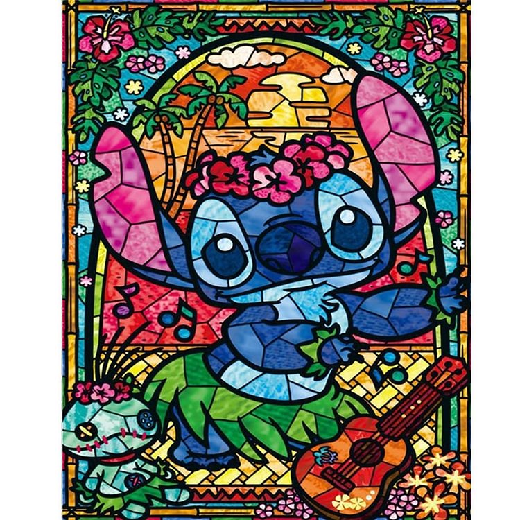 Cartoon Figure Round Full Drill Diamond Painting 30X40CM(Canvas)-gbfke