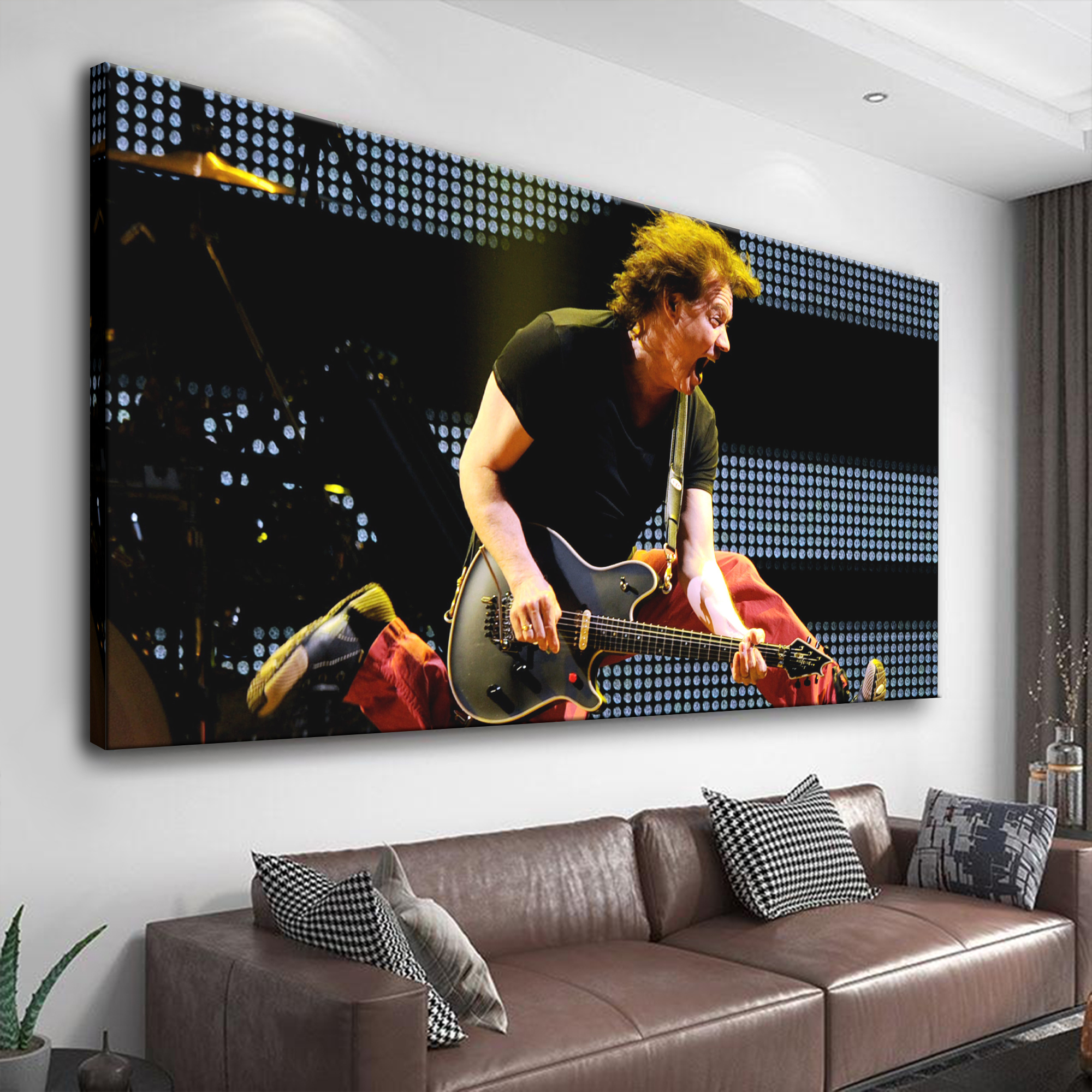 Eddie Van Halen Classic Canvas Wall Art