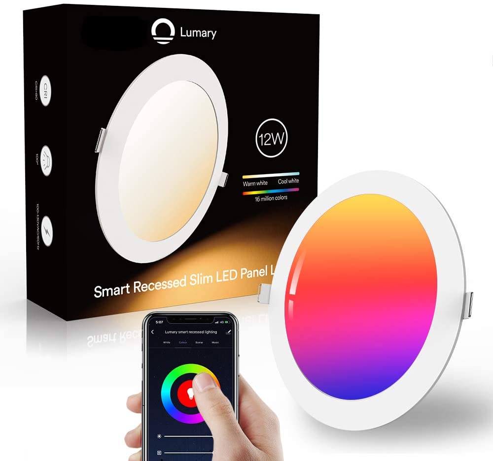 LED Downlight Einbaustrahler Deckenstrahler Smart Bluetooth RGB/WW/CW Dimmbar 