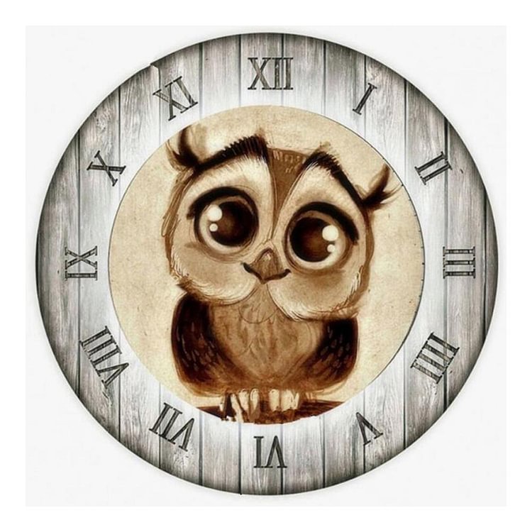 Bird Round Full Drill Diamond Painting 30X30CM(Canvas)-gbfke