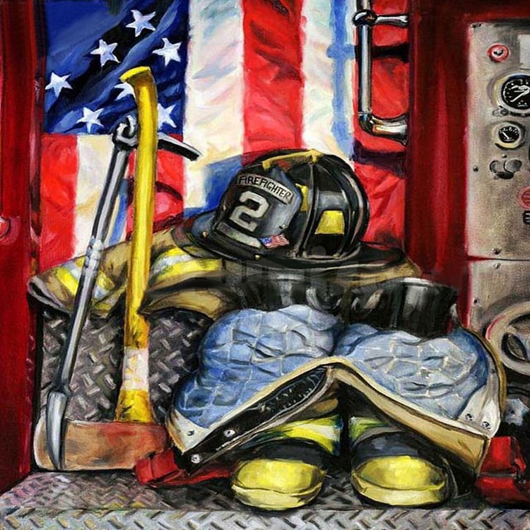 Independence Day Characters 30*30CM(Canvas) Full Square Drill Diamond Painting gbfke