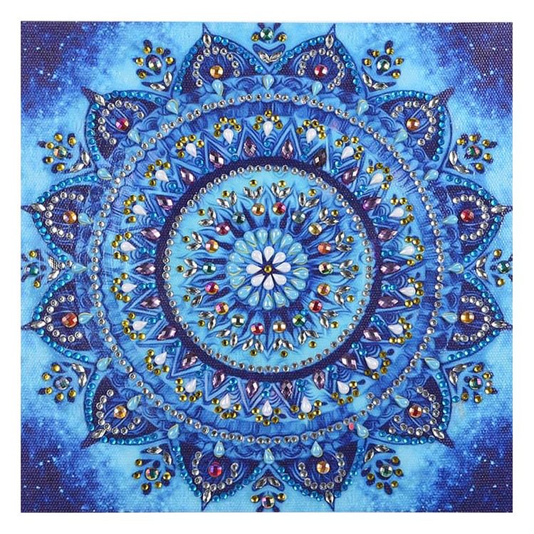 Warm Flower Special Part Drill Diamond Painting 25X25CM(Canvas)-gbfke