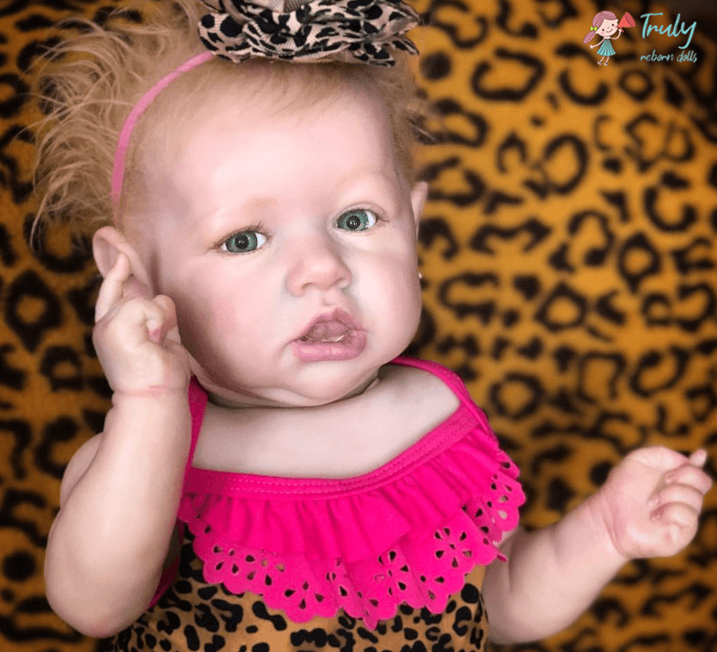 Realistic Real Baby Dolls Reborn Full Silicone Baby Doll Girl 12'' Mini Beryl by Creativegiftss® 2022 -Creativegiftss® - [product_tag]