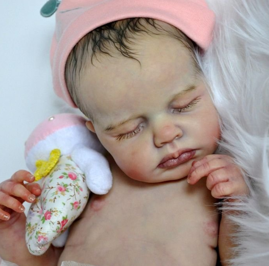 20"  Renee Realistic Reborn Baby Girl with “Heartbeat” and Sound