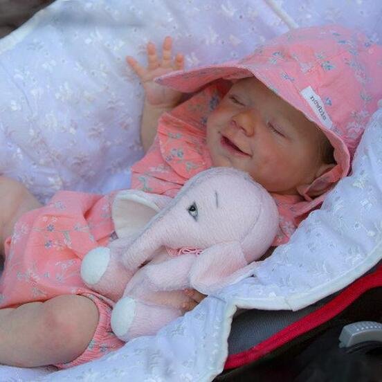Eyes Closed 20'' Veronica Sleeping Reborn Toddler Baby Doll Girl 2022 -Creativegiftss® - [product_tag]