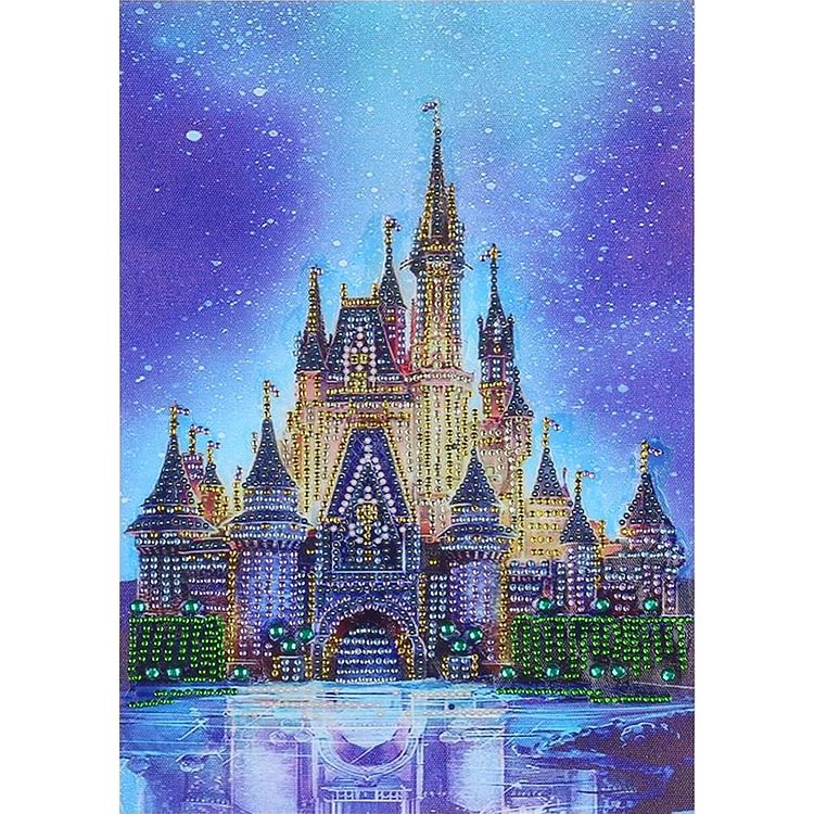 Castle - Special Shaped Diamond Painting - 30*40CM