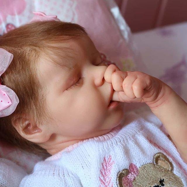 Mini Reborn 12'' Joy Realistic Weighted Baby Girl Doll, Cute Kids Gift by Creativegiftss® 2022 -Creativegiftss® - [product_tag]