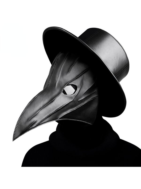 Steampunk New Plague Doctor Bird Mask Long Nose Beak Mask