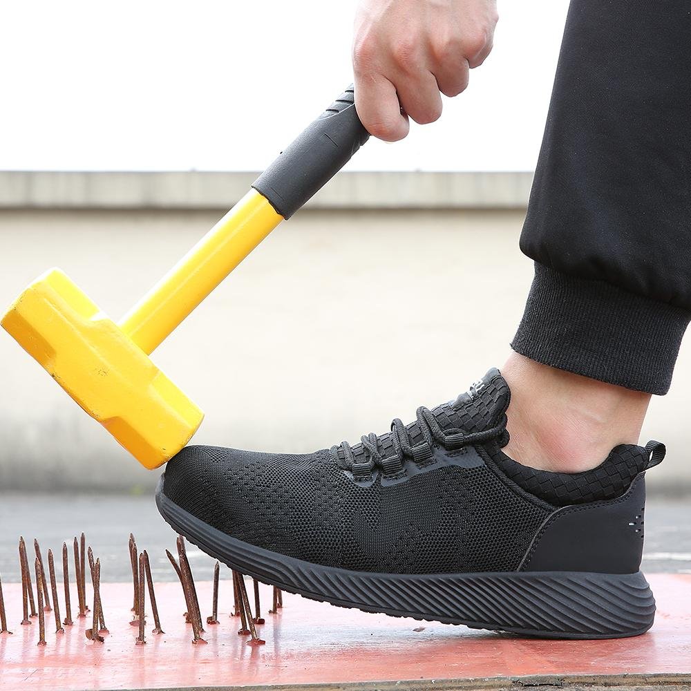 Anti-Smashing Non-Slip Breathable Steel Toe Work Shoes