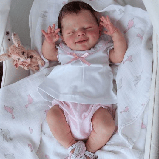 Silicone Babies Real Lifelike 20'' Lifelike Reborn Baby Doll Camryn with Realistic with Gift Box Set Toy 2022 -jizhi® - [product_tag]