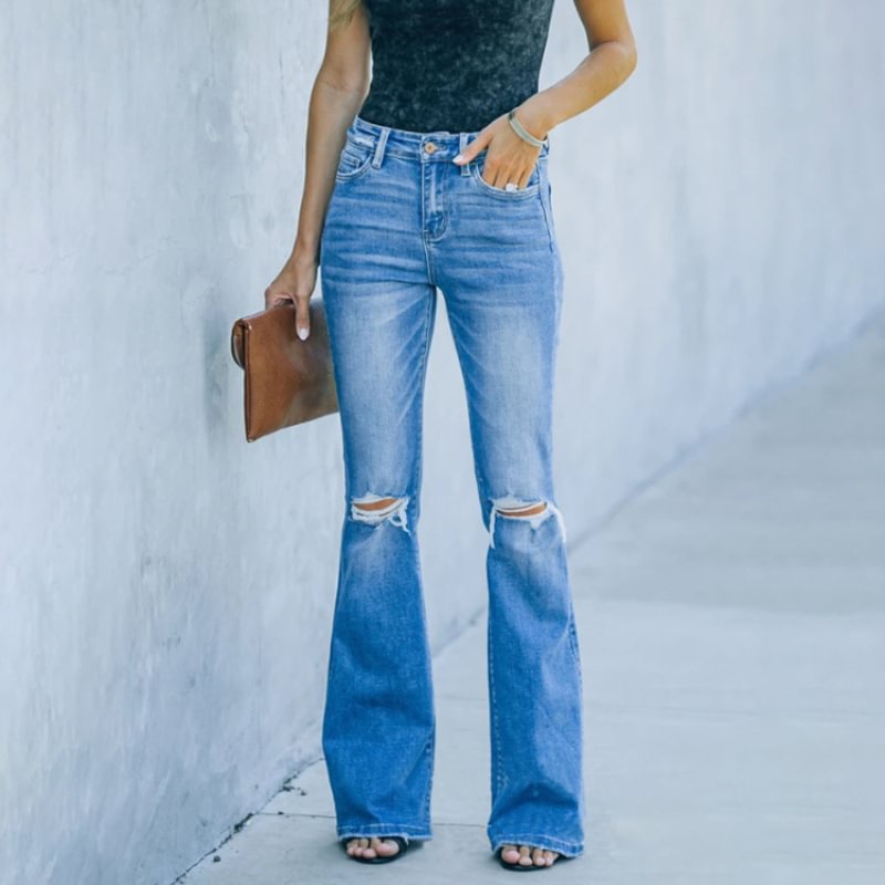Ripped Fashion All-match Cozy Jeans