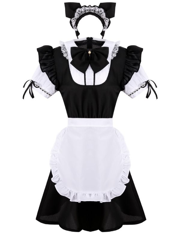 Maid Costume Dress Lolita Suit-Icossi