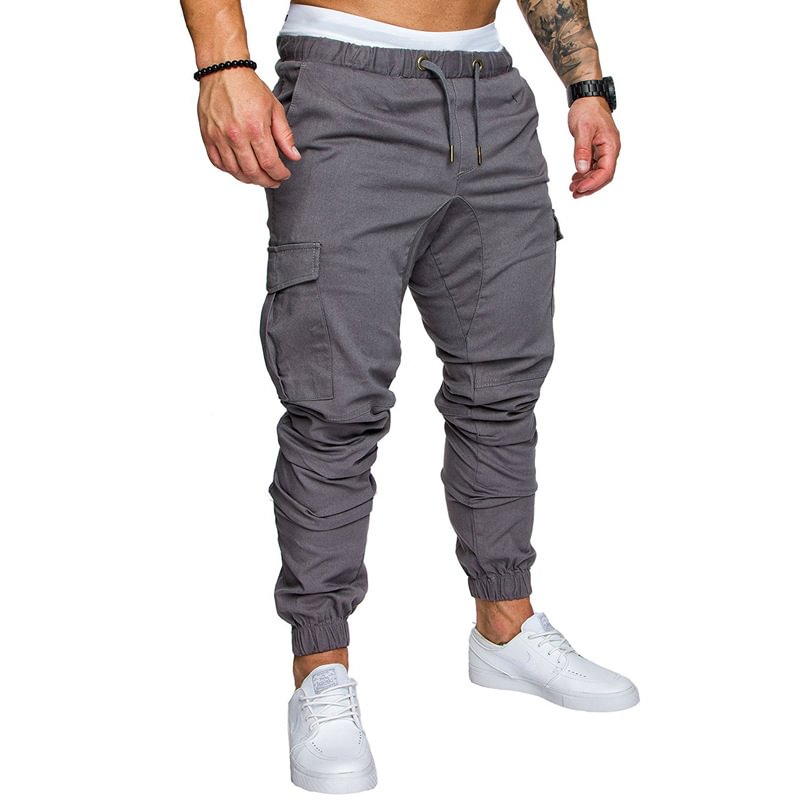 Livereid Men's Fashion Multi-Pocket Comfortable Sports Casual Pants - Livereid