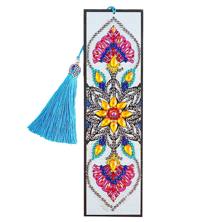 Mandala Flowers - 5D DIY Craft Bookmark