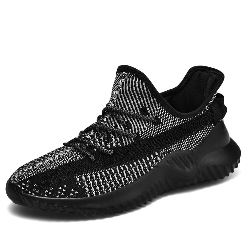 Light Breathable Durable Sneakers Mens Lace-Up Non Slip Outdoor