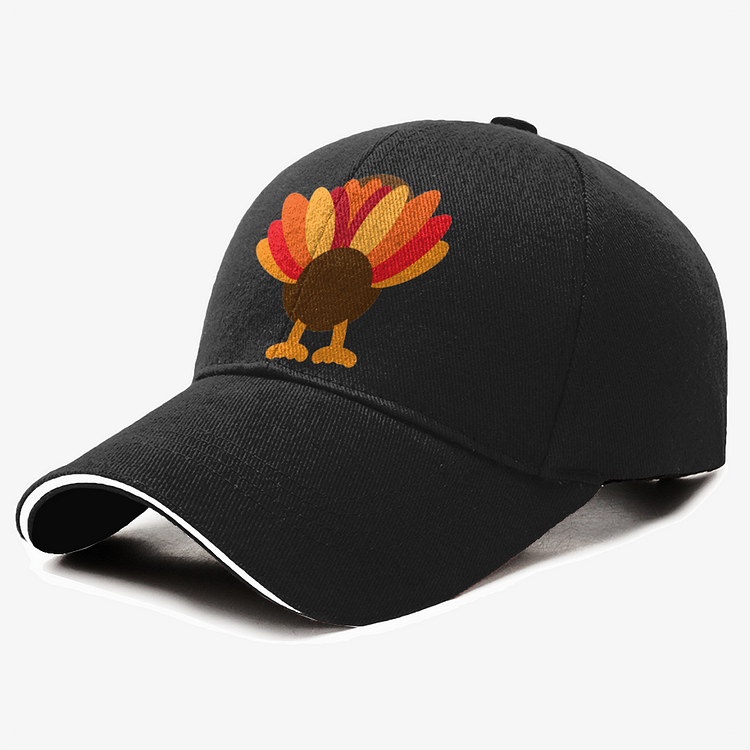 Turkey Butt, Thanksgiving Baseball Cap