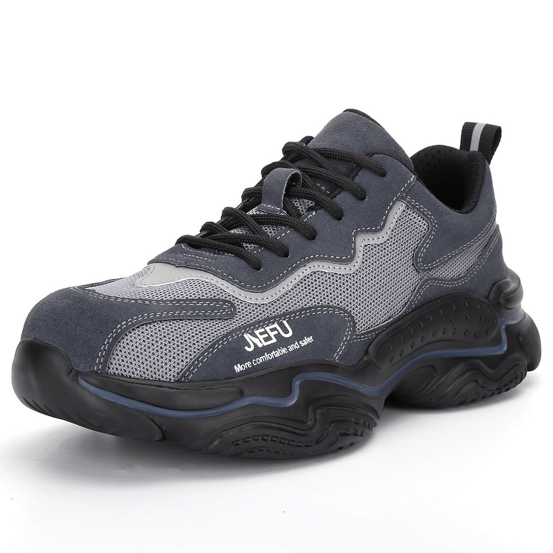 Non-Slip Comfortable Steel Toe Work Shoes