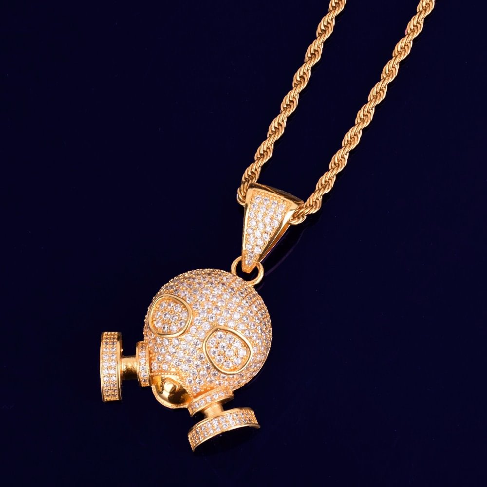 Iced Out Hiphop Bling Streets Characters Cool Jewelry Pendants-VESSFUL