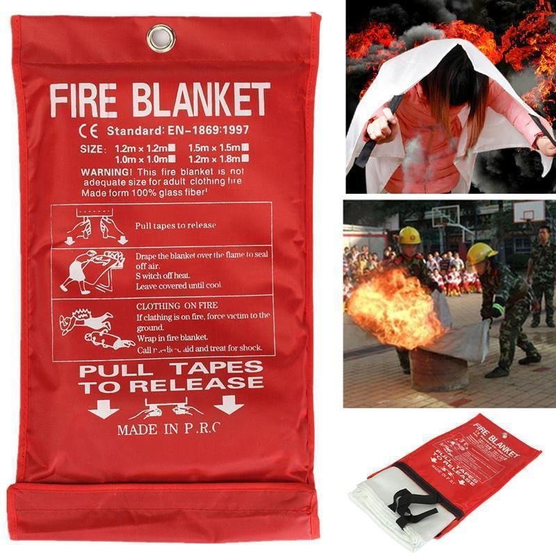 Emergency Fire Blanket By、、sdecorshop