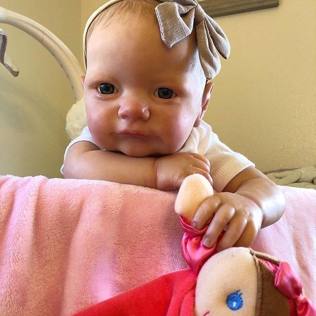  22'' Reyna Realistic Reborn Baby Girl Doll - Reborndollsshop.com-Reborndollsshop®