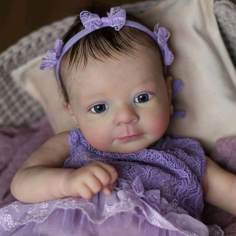  [New Series!]18'' Real Soft Lifelike Realistic Newborn Reborn Doll Girl Named Minisay - Reborndollsshop.com-Reborndollsshop®