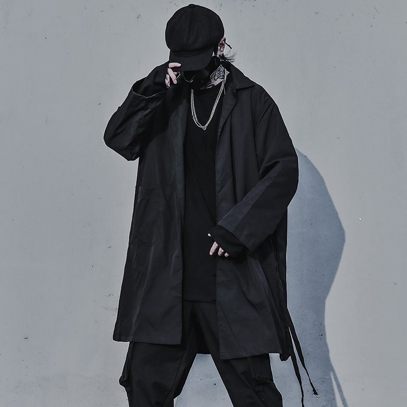 Project - X Solid Trench Jackets