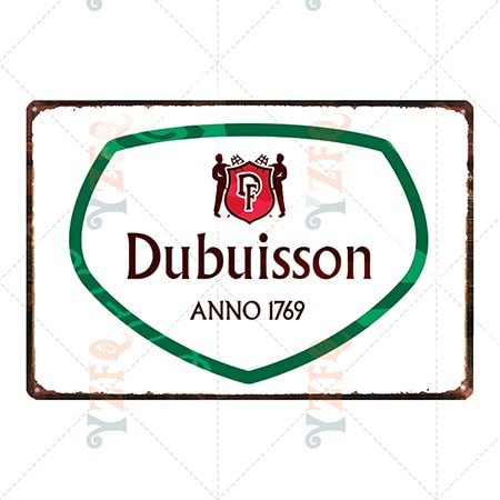 Dubuisson Beer - Vintage Tin Signs/Wooden Signs - 20x30cm & 30x40cm