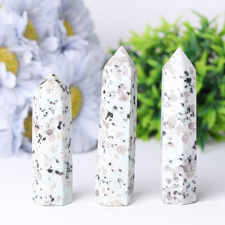 Natural Kiwi Jasper Point Crystal Towers Points Bulk Crystal wholesale suppliers