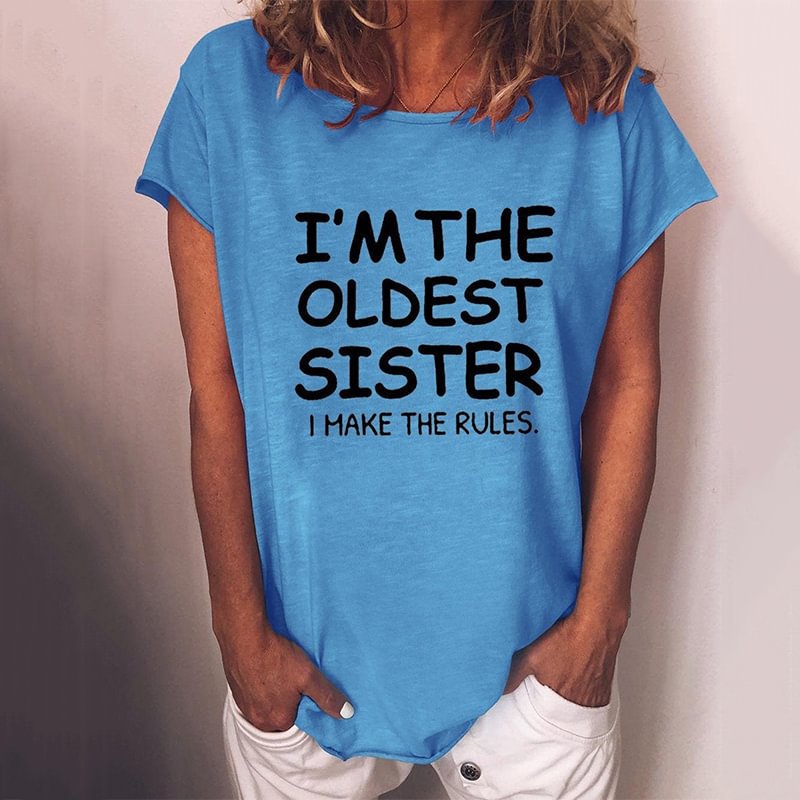I'm The Oldest Sister Women's T-shirt