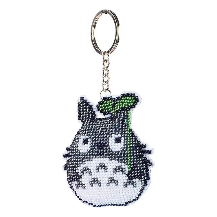 Totoro- Stamped  -Bead  Crafts