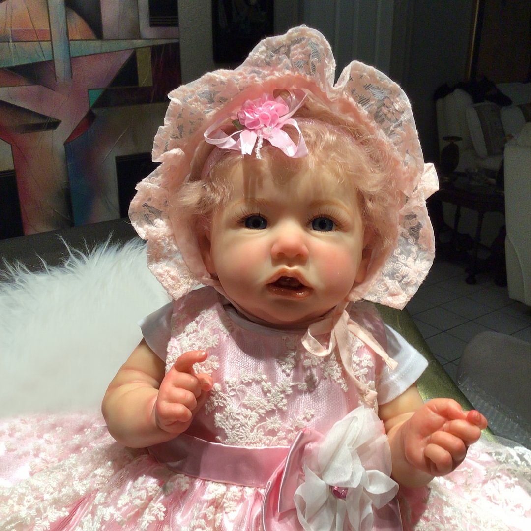 12" Gorgeous Reborn Baby Doll, Full Silicone & Soft Cloth Body-Best Holiday Idea Gift by Creativegiftss® 2022 Rose Verisimilitude -Creativegiftss® - [product_tag]