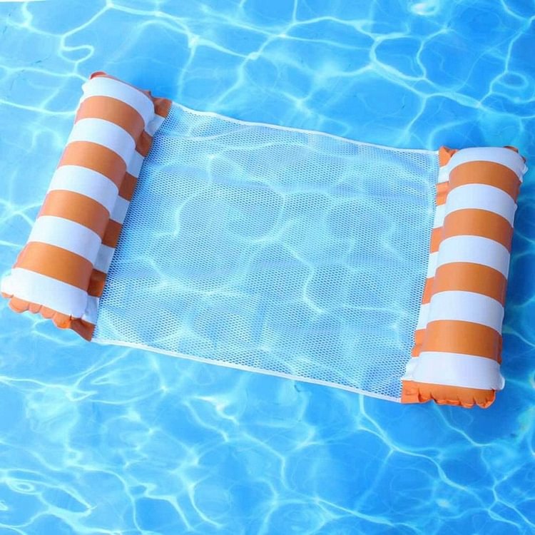 Striped Inflatable Swimming Floating Hammock-Pool Toys - Sean - Codlins