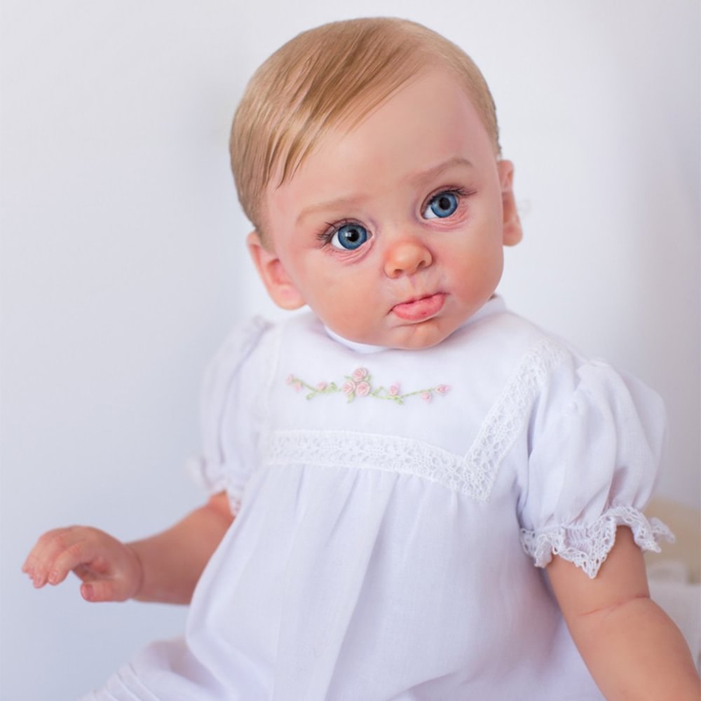 [Summer Sale]20'' Lifelike Realistic Girl Doll Named Rae Reborn Baby Doll with Blonde Hair