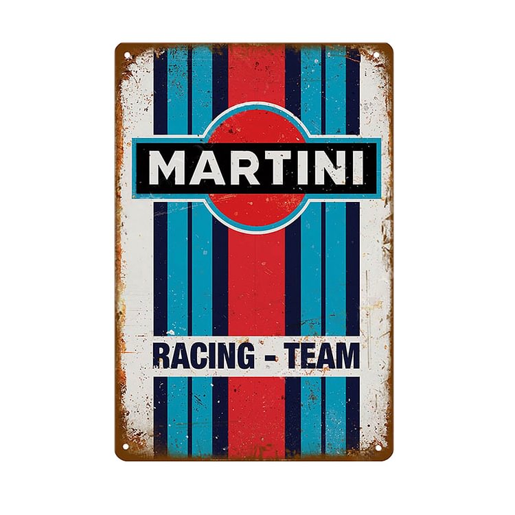 Motor Martini Racing Team - Vintage Tin Signs