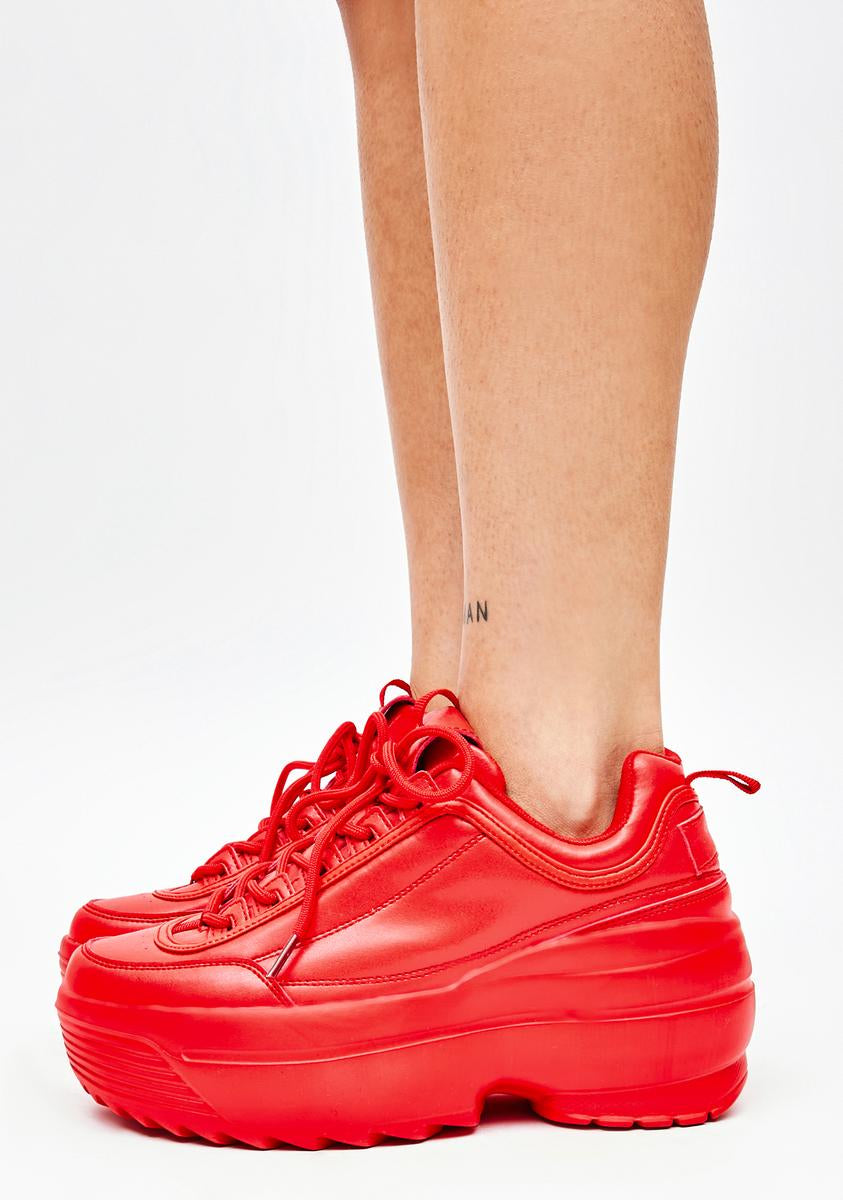 rec league platform sneakers