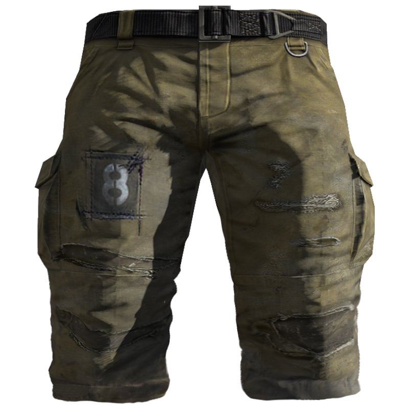 Men's outdoor casual printed tactical shorts / [viawink] /