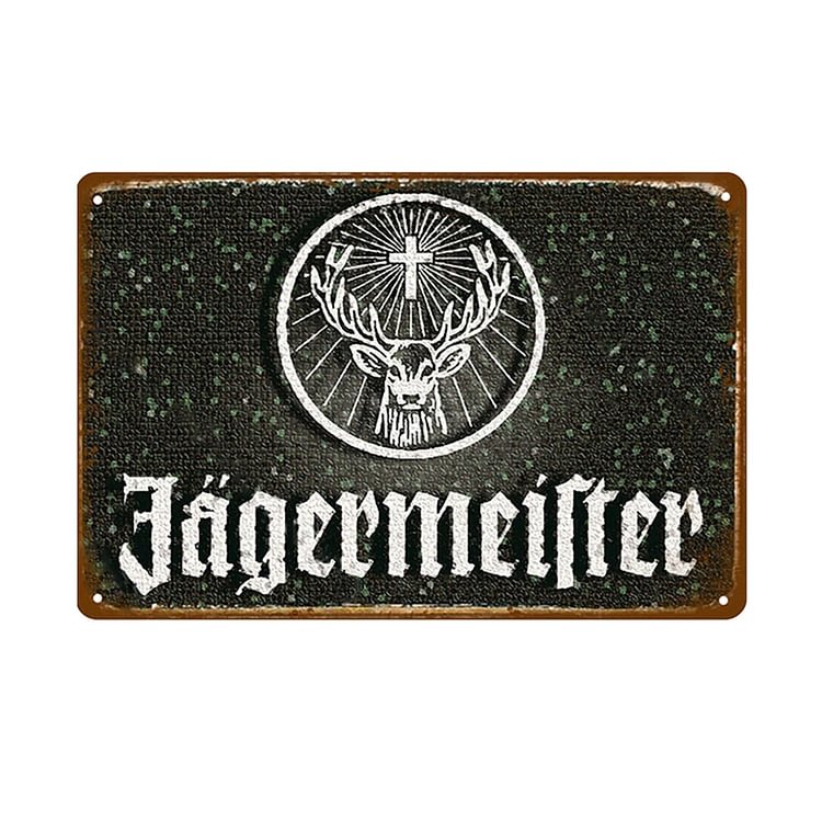 Jagermeister - Vintage Tin Signs/Wooden Signs - 20x30cm & 30x40cm