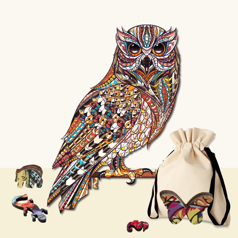 Cane Owl Jigsaw Puzzle(CHRISTMAS SALE)-Ainnpuzzle