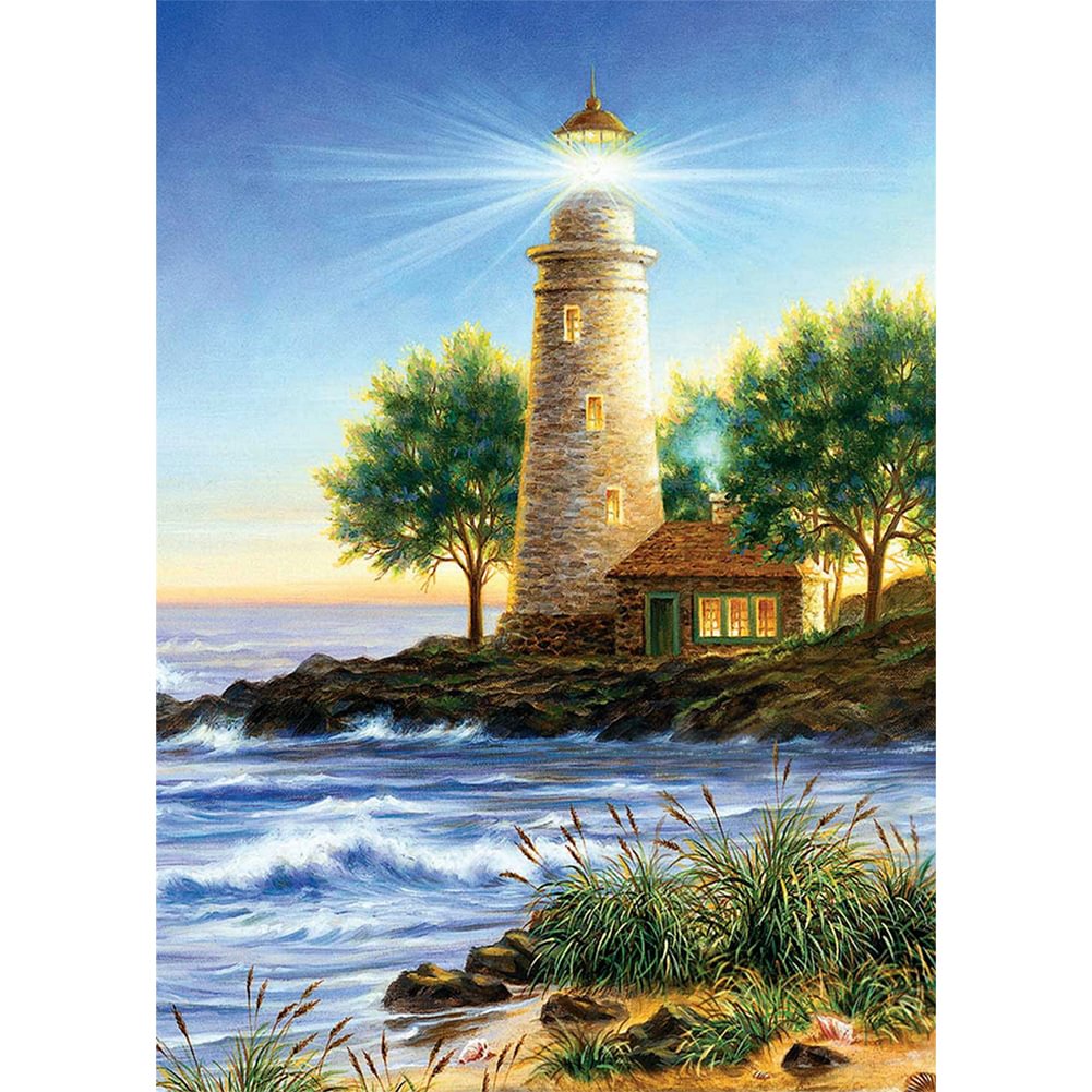 Lighthouse  Full  (XF064) Diamond Painting  30*40CM