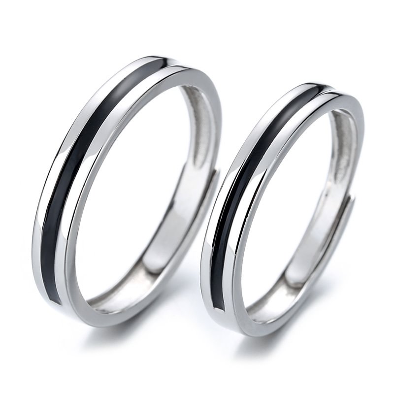 Cold Wind Personality Adjustable Couple Rings