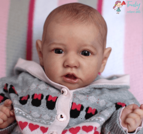 12 inch Upton Realistic Silicone Reborn Baby Doll Girl by Creativegiftss® Exclusively 2022 -Creativegiftss® - [product_tag]