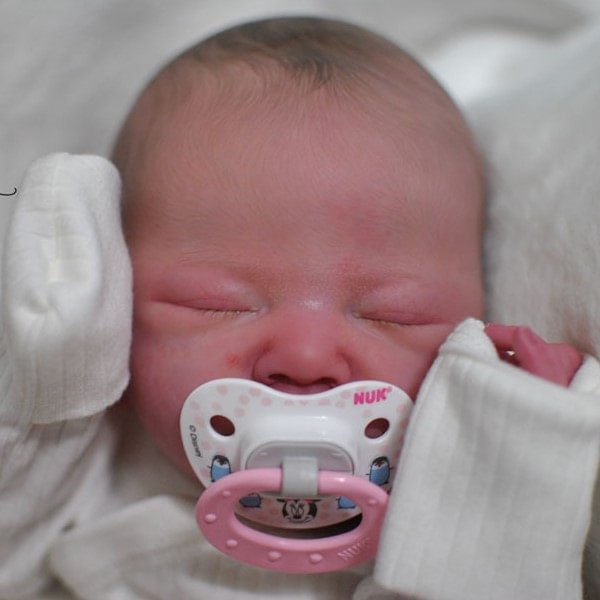  17'' Sleeping Reborn Boy Baby Doll Ingram, Touch Real Newborn Babies Unique Gift Set for Loved One - Reborndollsshop.com-Reborndollsshop®
