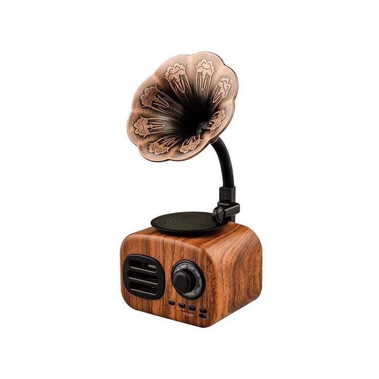 Phonograph Wireless Speaker Bluetooth-compatible 5.0 Loudspeaker Sound Box