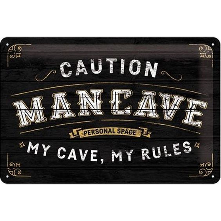 Man Cave - Vintage Tin Signs