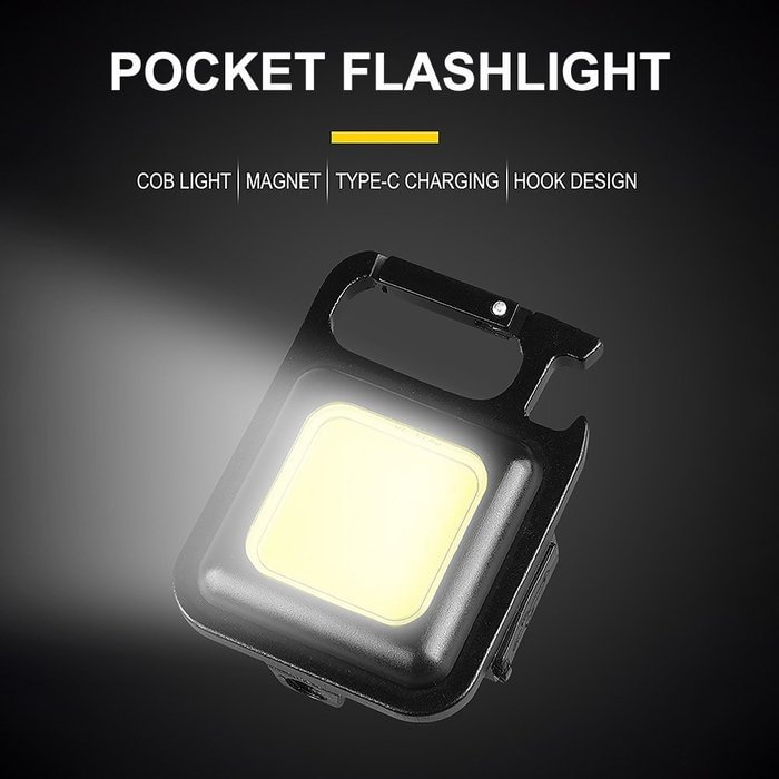 Rechargeable COB Waterproof Portable LED Work Light - Sean - Codlins