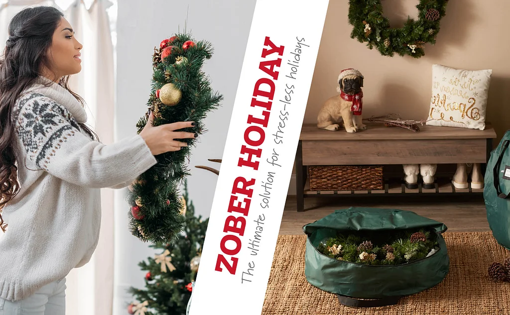 Waterproof Artificial Christmas Wreath Storage Bag 36