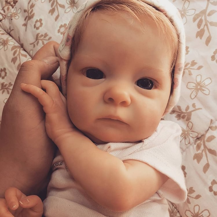  17'' Alexia Realistic Awake Weighted Reborn Newborn Baby Girl Doll with Accessories - Reborndollsshop.com-Reborndollsshop®