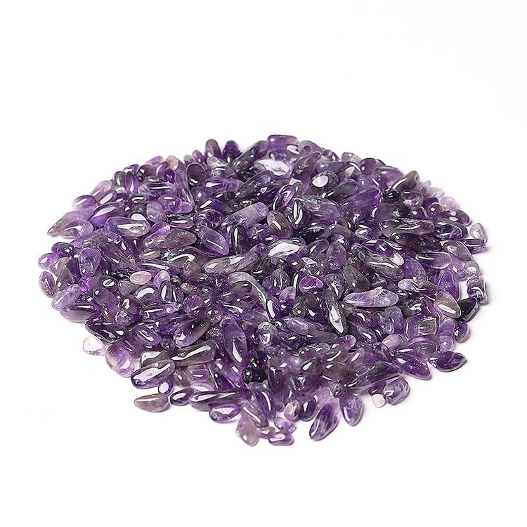 0.1kg 7-9mm High Quality Natural Amethyst Chips Crystal wholesale suppliers